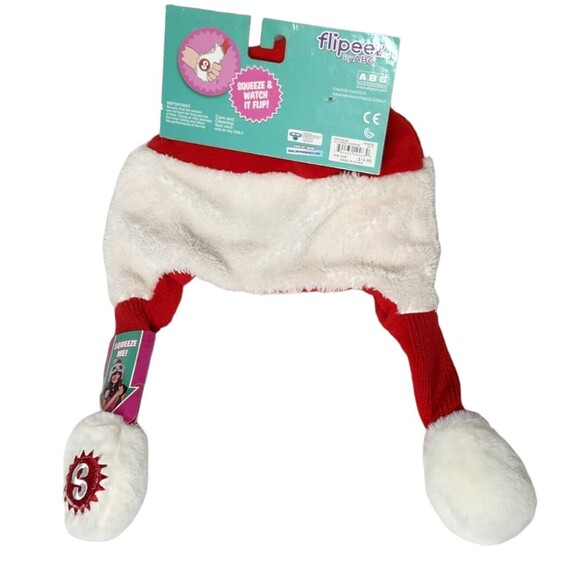 Shopkins Flipeez By ABG Winter Knit Fleece Hat Pink One Size Brand New 2017 Rare - Picture 2 of 5